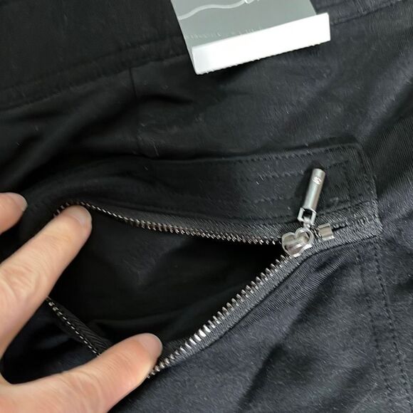 INC International Concepts Womens Pants Curvy Mid Rise Black Size Extra Large NW - Picture 11 of 14